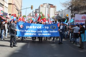 Gebze Subemizde 1 Mayıs Coşkusu