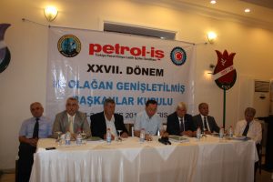 Petrol-İş Sendikası 27. Dönem 2. Olağan Genişletilmiş Başkanlar Kurulu toplandı
