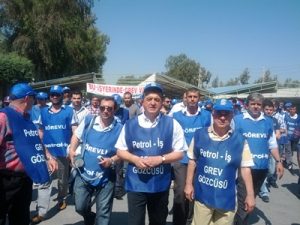 Petrol-İş üyesi Soda işçisine destek büyüyor