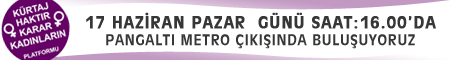 Kürtaj Haktır Karar Kadınların pazar günü yürüyoruz
