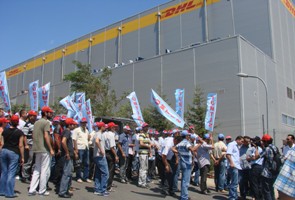 DHL’de TİS imzalayana kadar devam edeceğiz