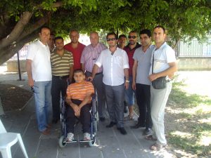 Mersin Şubemizden Tekerlekli Sandalye yardımı
