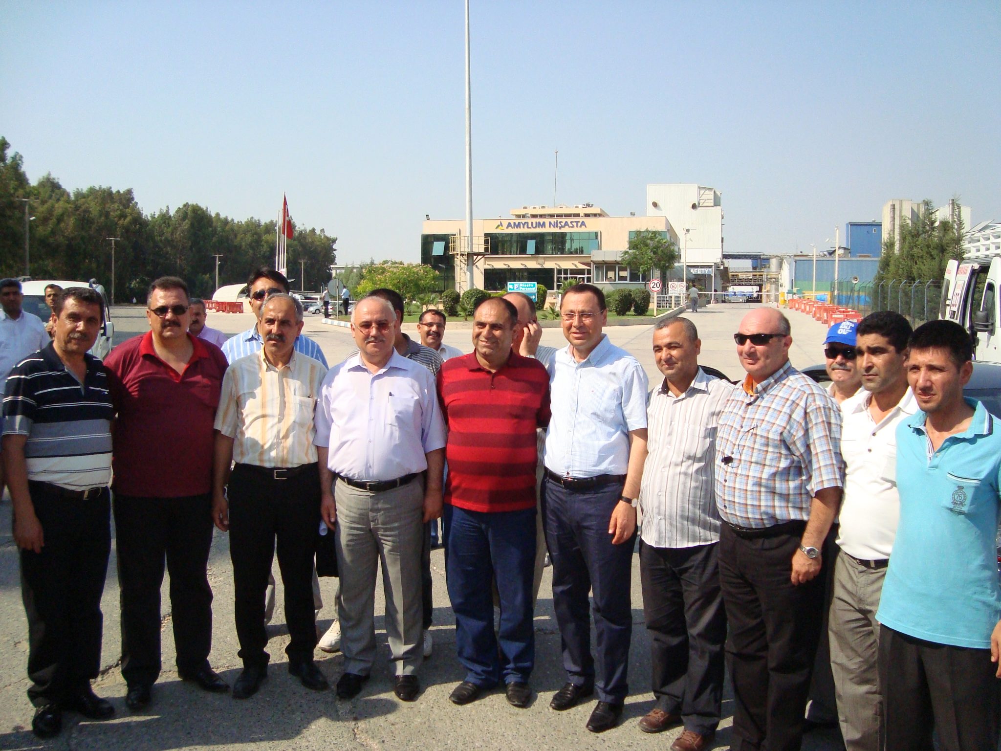 Merkez Yöneticilerimiz ve Adana Şubemiz, Amylum Nişasta grevini 100. gününde ziyaret etti