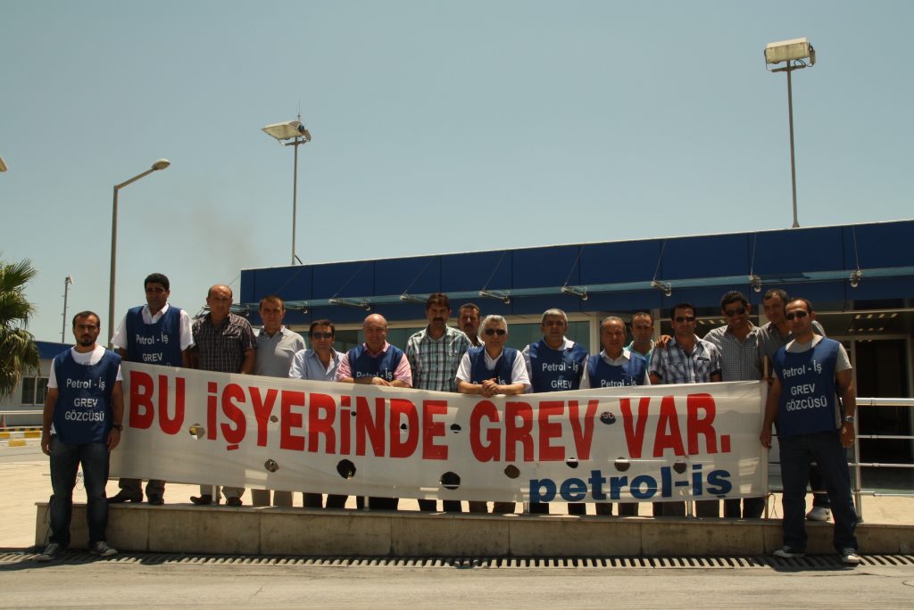 Genel Merkez Yöneticilerimiz Soda Grevinde