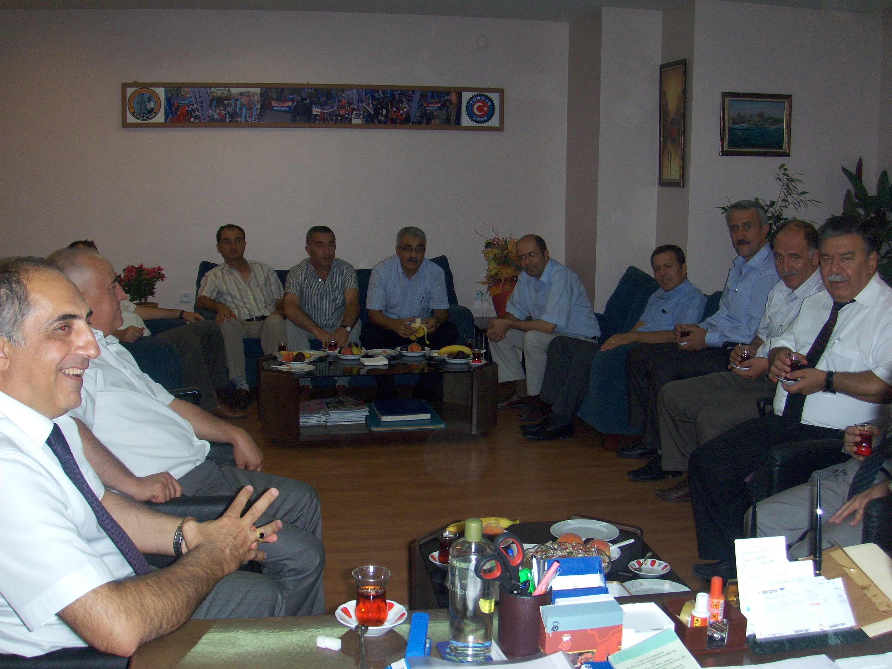MKEK Kurumu Yöneticileri Ankara Şubemizi ziyaret etti