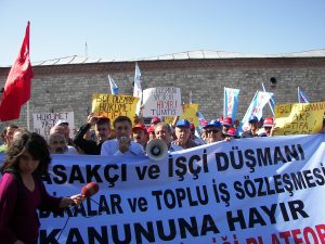 İşçi düşmanı yasa tasarısına hayır!