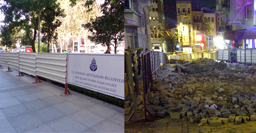 Taksim Projesi İçin İlk Kazma Vuruldu