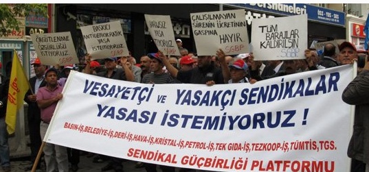 SGBP, sendikalar yasa tasarısına karşı iş bırakarak alanlara çıkıyor