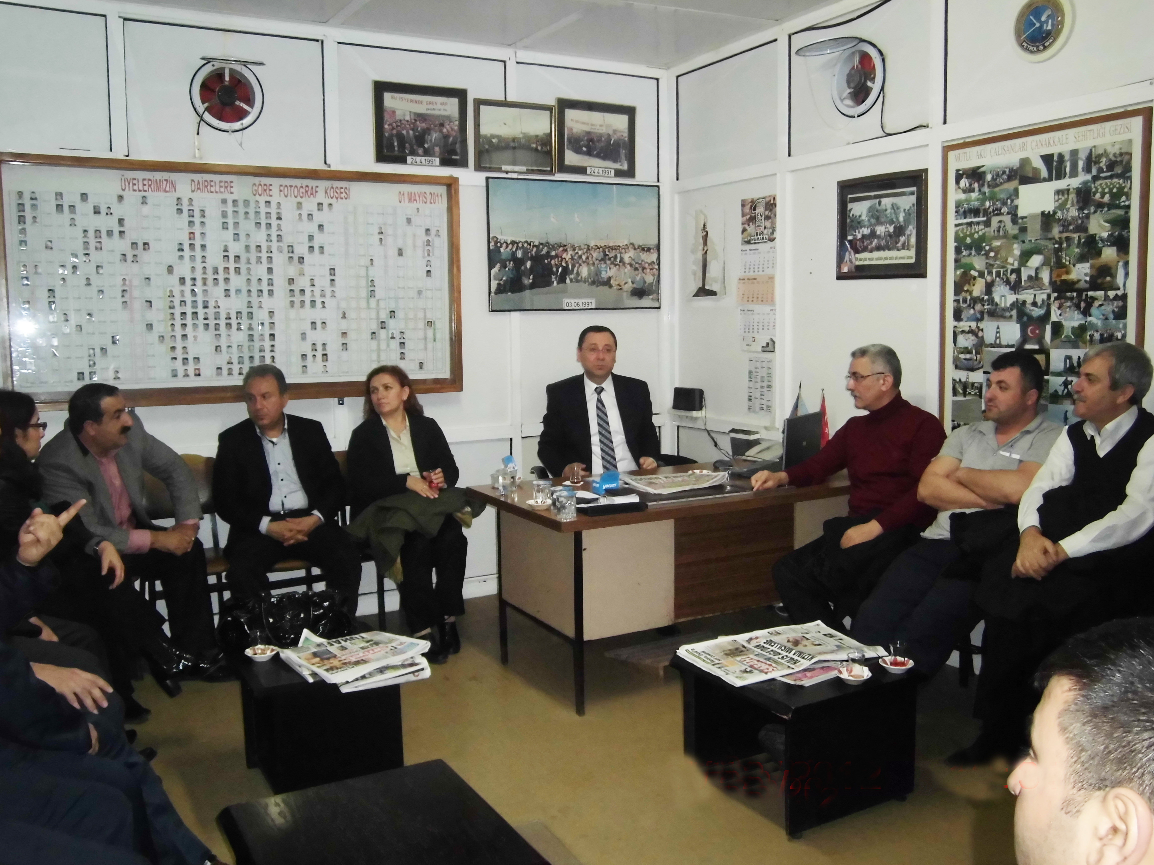 Toplu sözleşme öncesi değerlendirmelerde bulundular