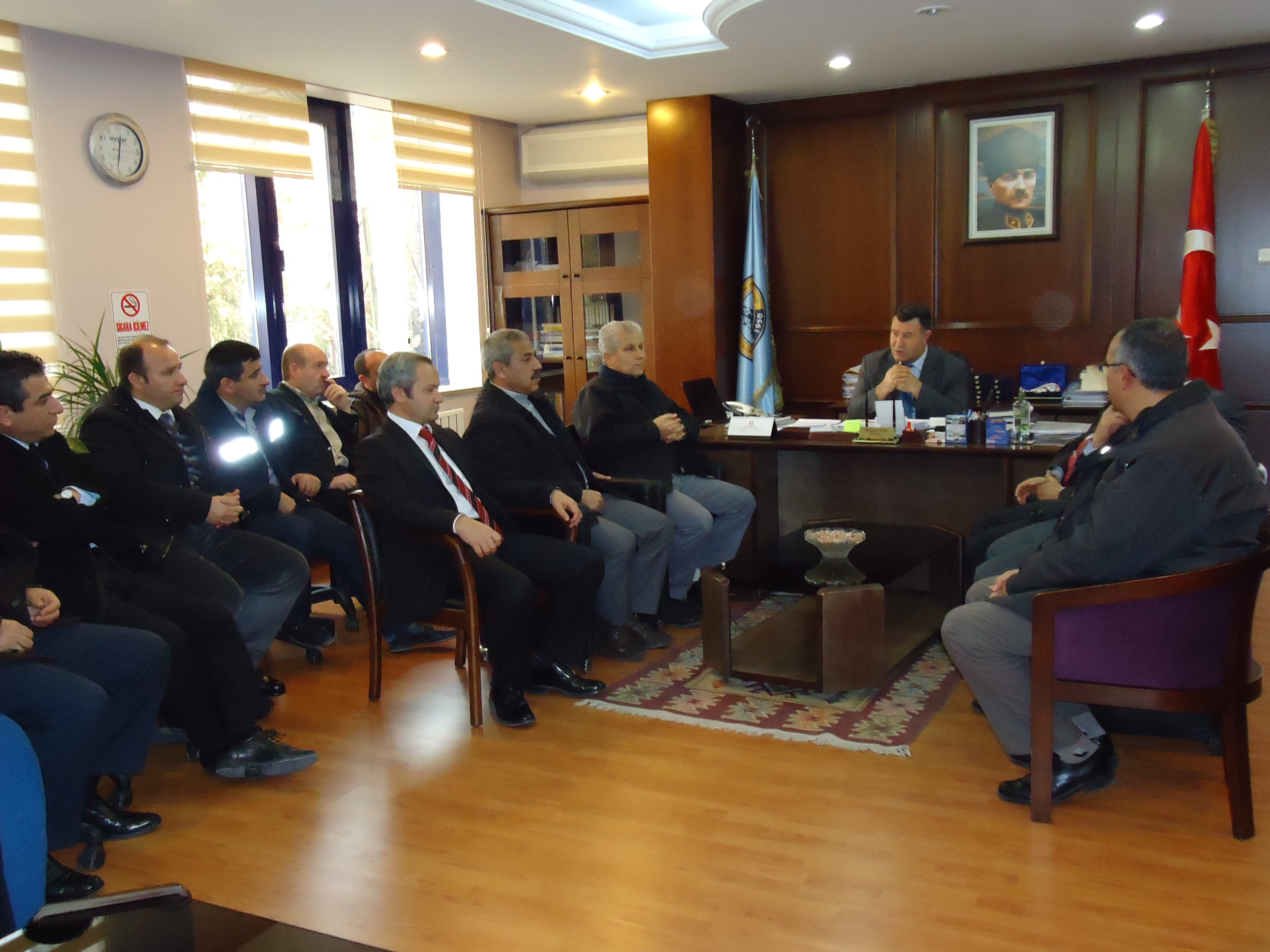 TPAO Genel Müdürlüğü’nde Çalışan Üyelerimizden Ankara Şubemize Ziyaret