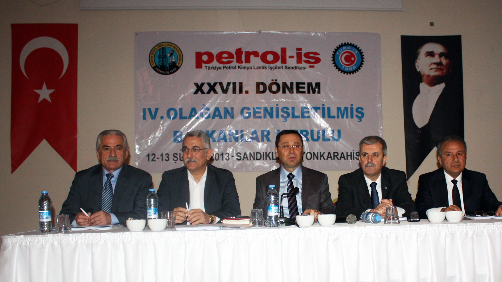 Petrol-İş Sendikası 27. Dönem 4. Olağan Genişletilmiş Başkanlar Kurulu toplandı