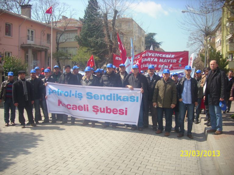 İŞÇİLER 'TAŞERONA HAYIR' DEDİ