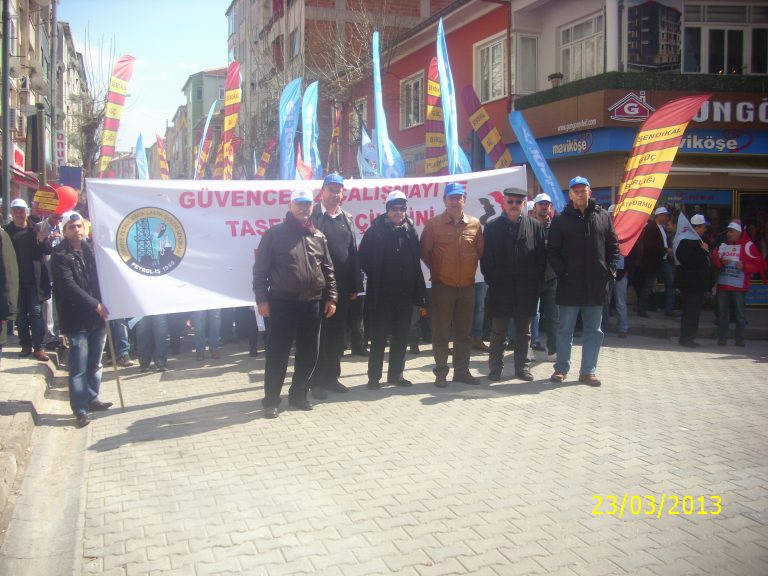 İŞÇİLER 'TAŞERONA HAYIR' DEDİ