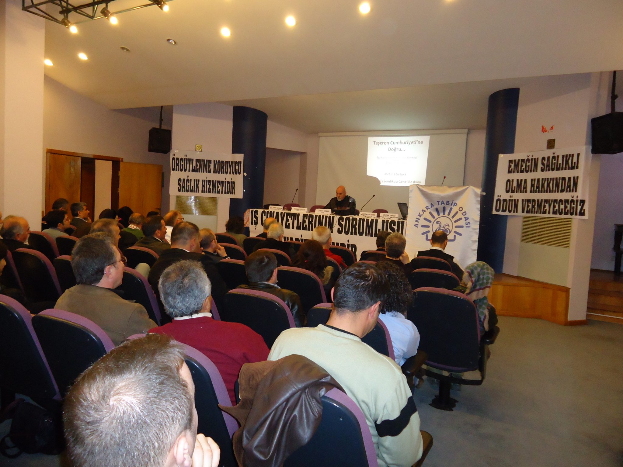 Ankara Şubemizde "İşçi Sağlığında Taşeron Örgütlenmesi Paneli" yapıldı