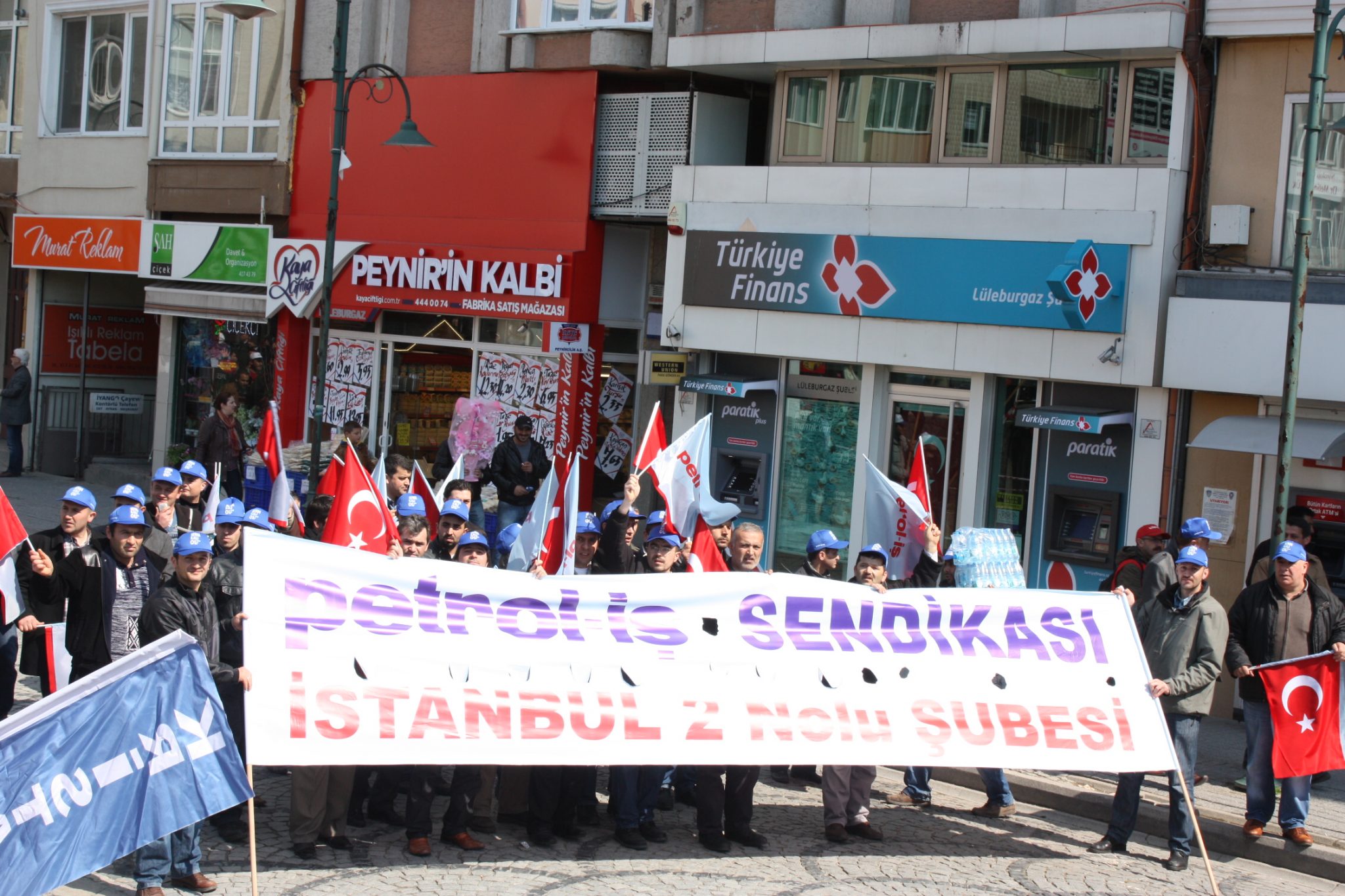 İstanbul 2 Nolu Şubemiz 23 Mart Lüleburgaz Mitinginde