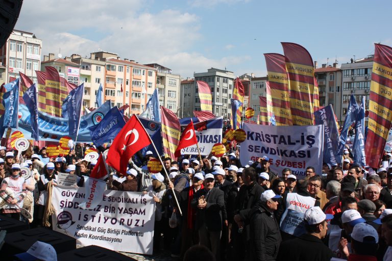 İŞÇİLER 'TAŞERONA HAYIR' DEDİ