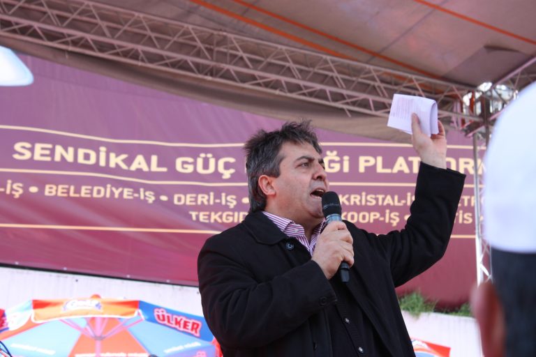 İŞÇİLER 'TAŞERONA HAYIR' DEDİ