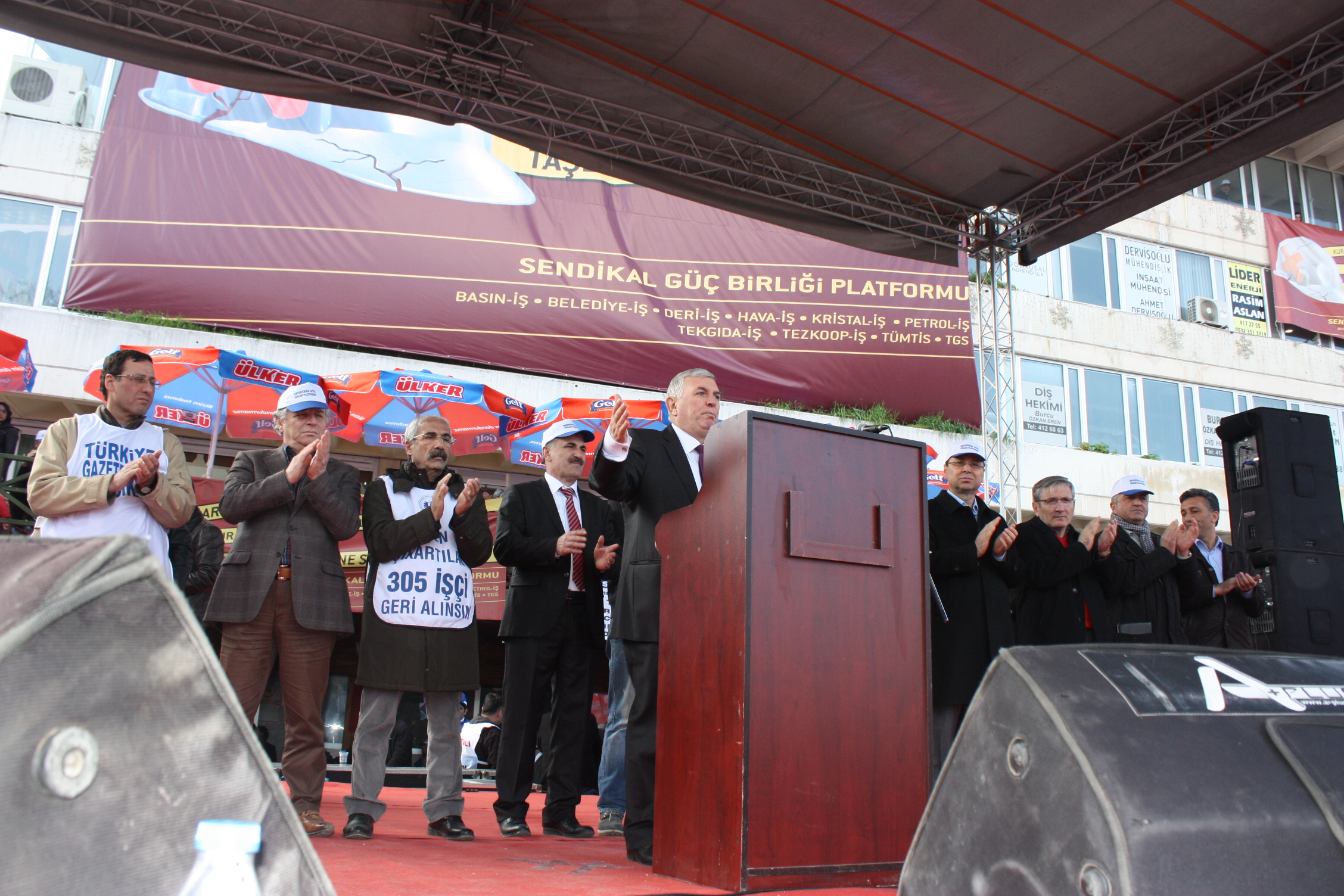 İŞÇİLER 'TAŞERONA HAYIR' DEDİ