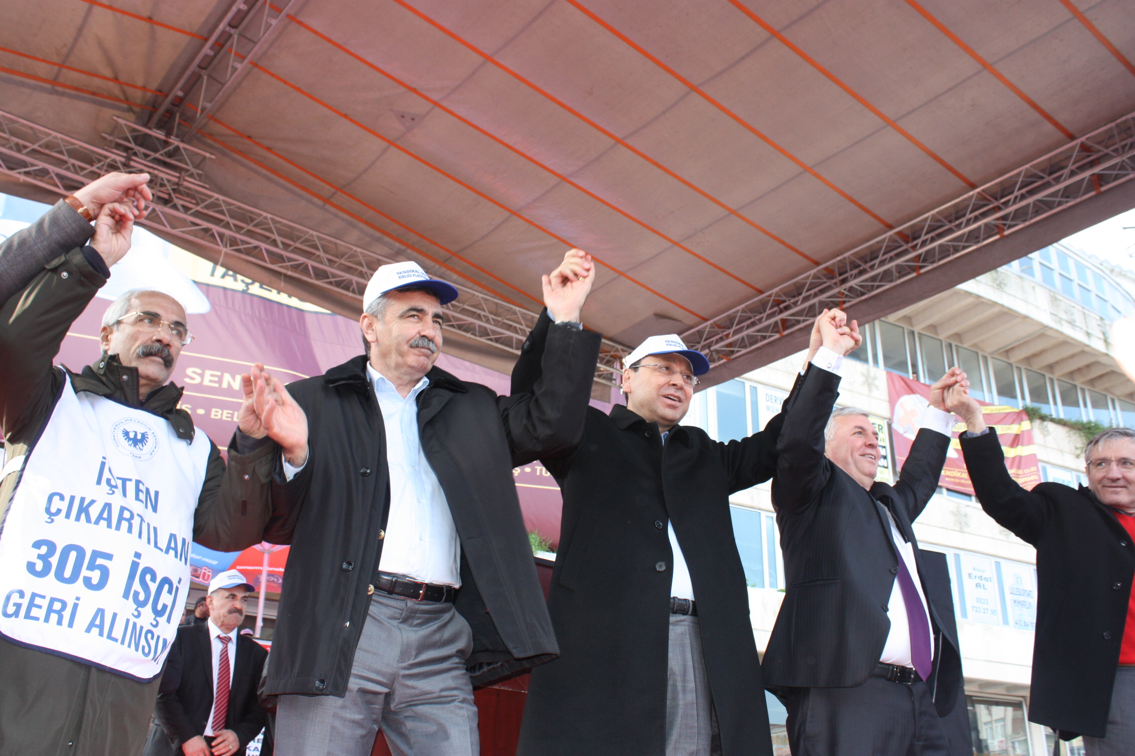 İŞÇİLER 'TAŞERONA HAYIR' DEDİ