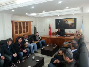 Batman SES Heyeti Batman Şubemizde