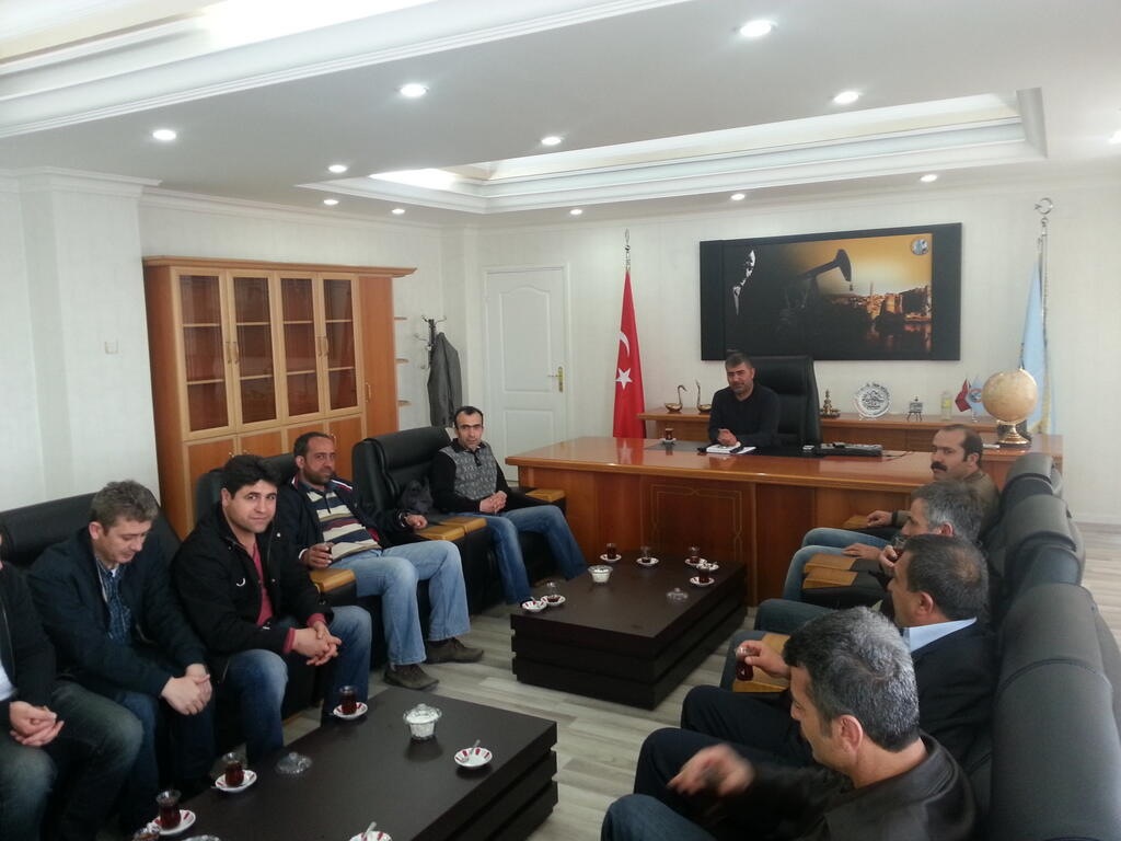 Batman SES Heyeti Batman Şubemizde