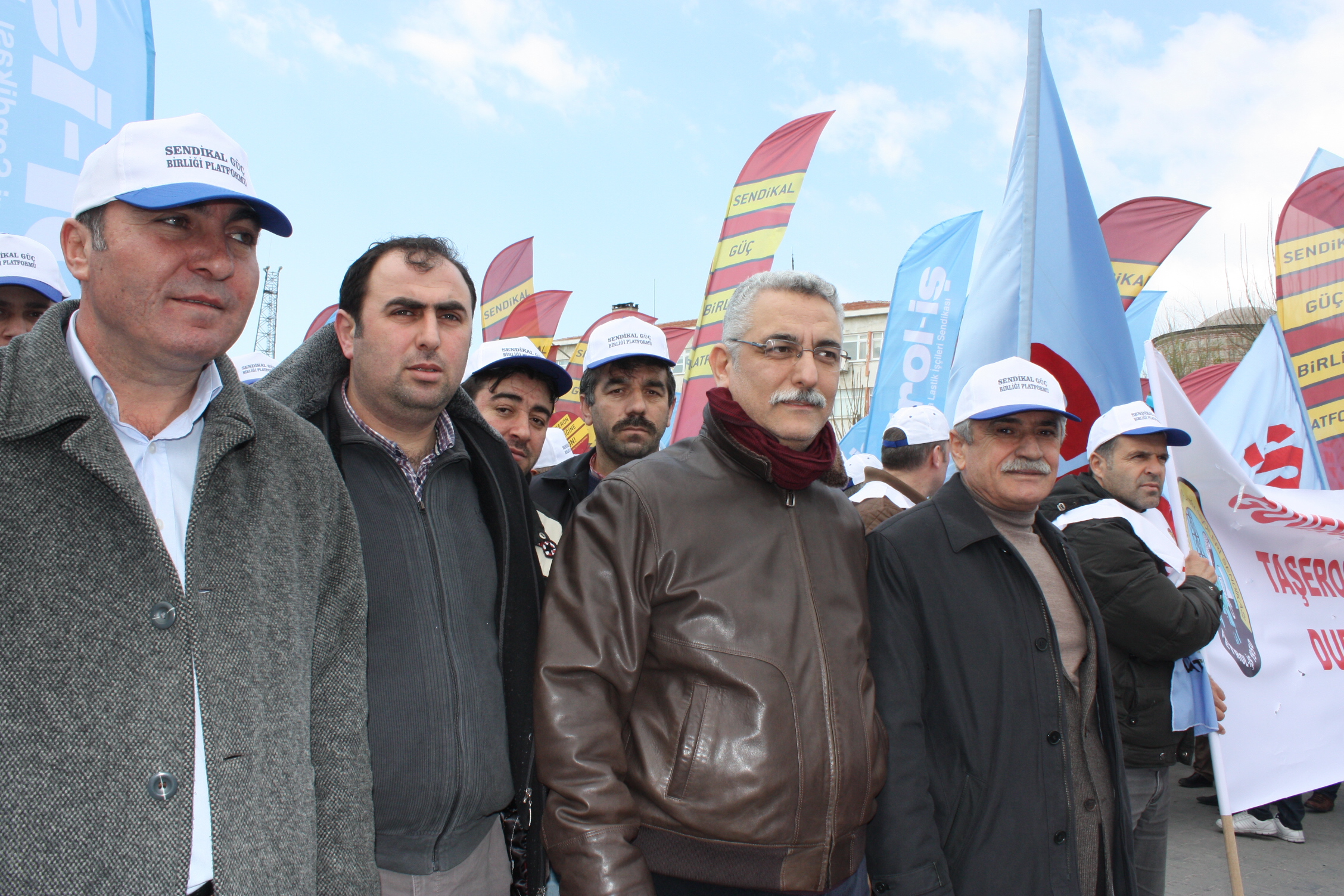 İŞÇİLER 'TAŞERONA HAYIR' DEDİ