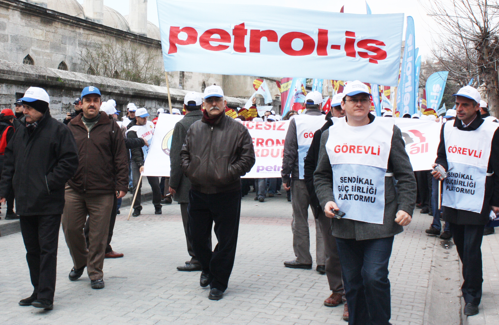 İŞÇİLER 'TAŞERONA HAYIR' DEDİ