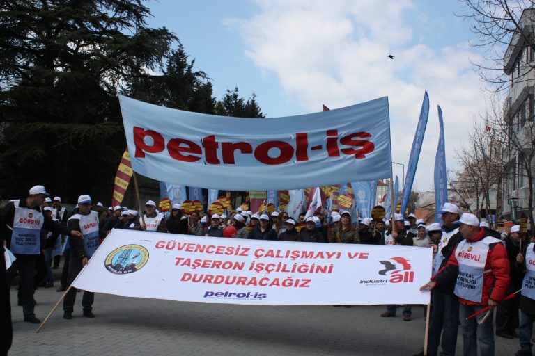 İŞÇİLER 'TAŞERONA HAYIR' DEDİ