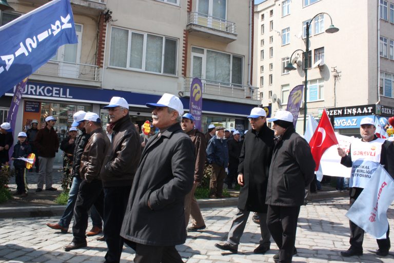 İŞÇİLER 'TAŞERONA HAYIR' DEDİ