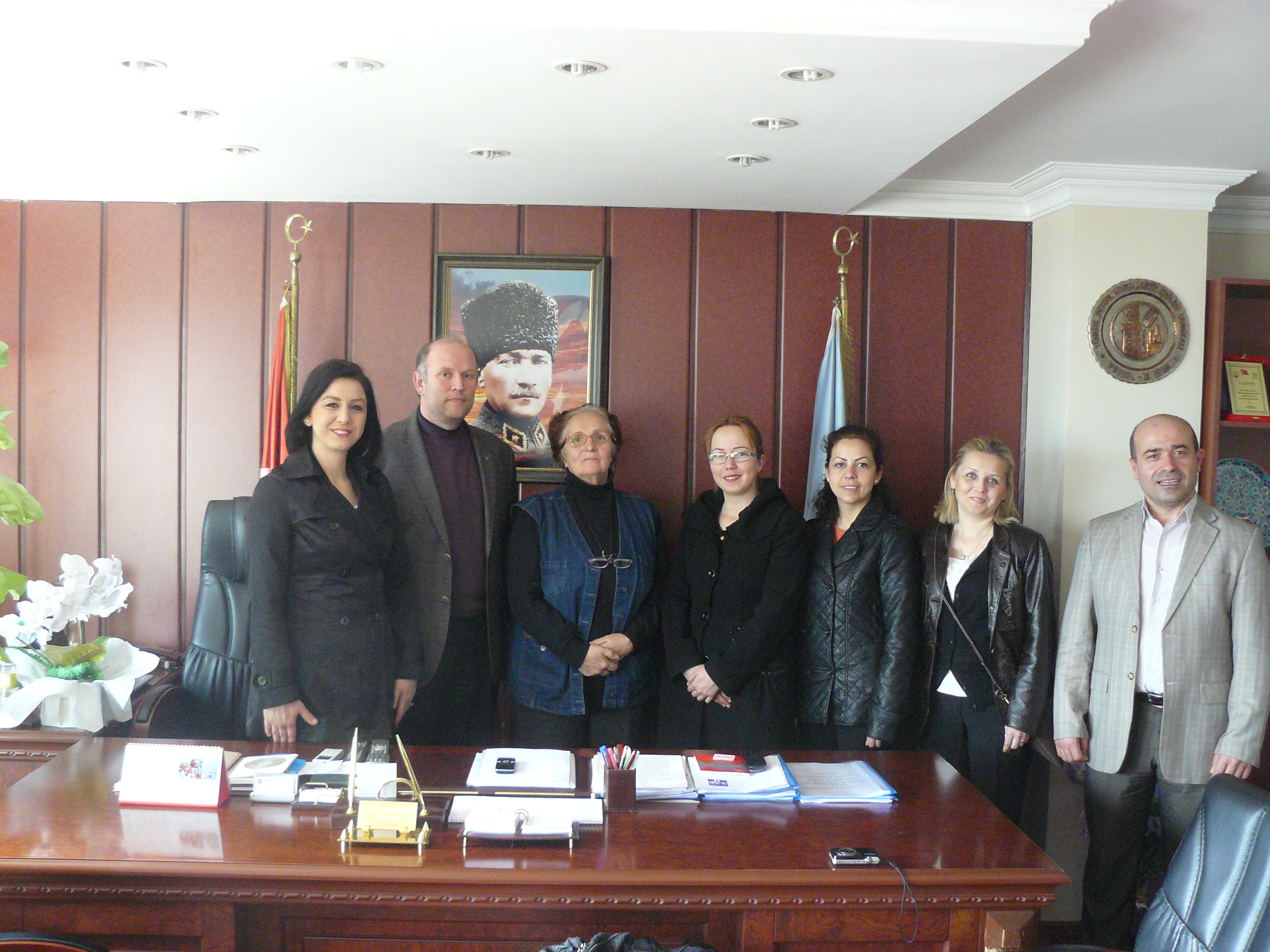 Kocaeli Şubemize MHP Kocaeli İl Kadın Kollarından Ziyaret