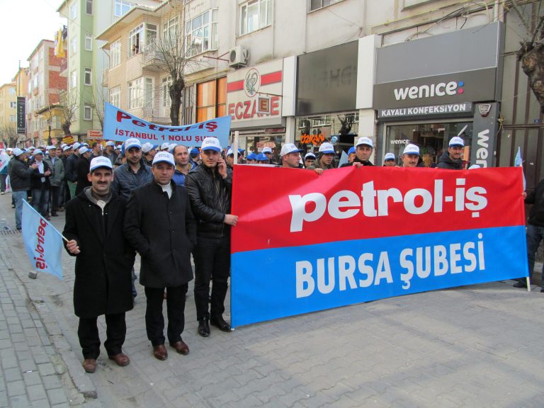 İŞÇİLER 'TAŞERONA HAYIR' DEDİ