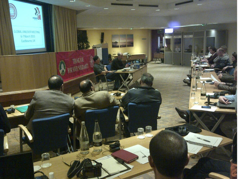 Unilever’de şirket yönetimiyle görüşme ve sendika ağı