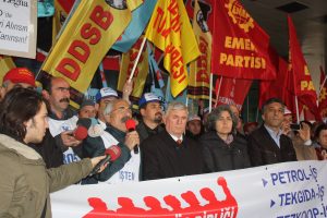 SGBP’den Hava-İş’e Destek Eylemi