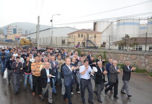 GÜBRE FABRİKALARI T.A.Ş İŞYERİNDE GREV İLANI ASILDI