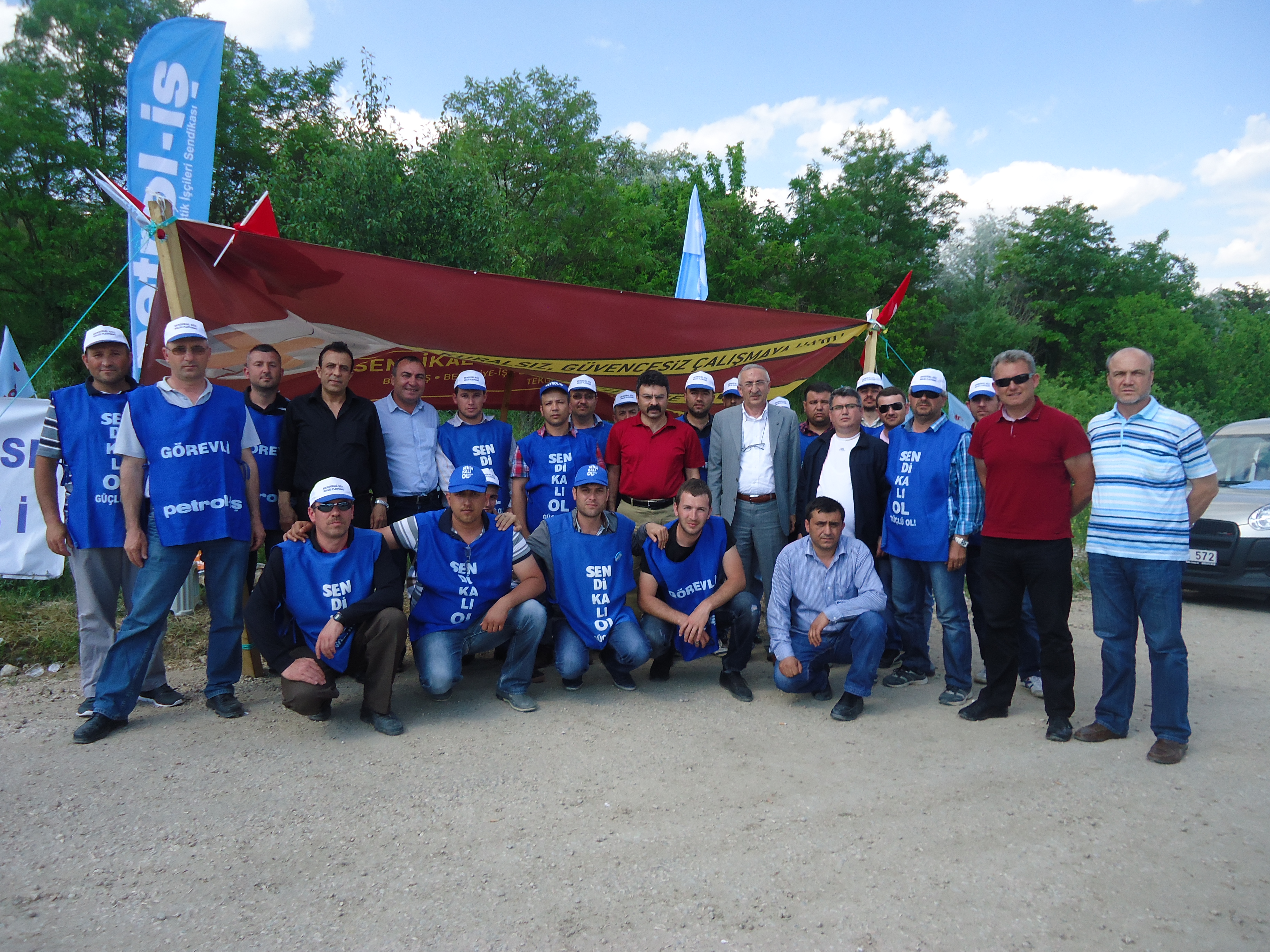 Merkez Denetim Kurulumuzdan Plasko'da İşten Çıkarılan Üyelerimize Destek Ziyareti
