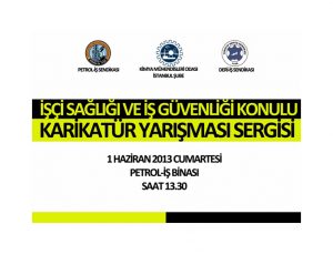 Ödül Töreni Petrol-İş Genel Merkezinde