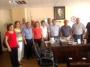 CHP Mersin Milletvekili Ali Rıza Öztürk’ ten Şube Ziyareti