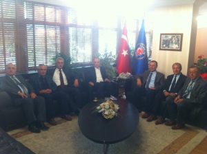 MERKEZ YÖNETİCİLERİMİZDEN ATALAY ve ALEMDAR’I TEBRİK ZİYARETİ