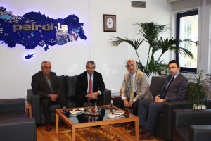 BİLİM SANAYİ ve TEKNOLOJİ BAKANI NİHAT ERGÜN SENDİKAMIZI ZİYARET ETTİ