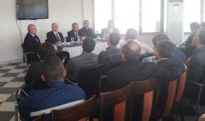 Genel Yönetim Sekreterimiz Ahmet Kabaca ve  Adana Şube Yöneticilerimizden BOTAŞ İşyeri Ziyareti