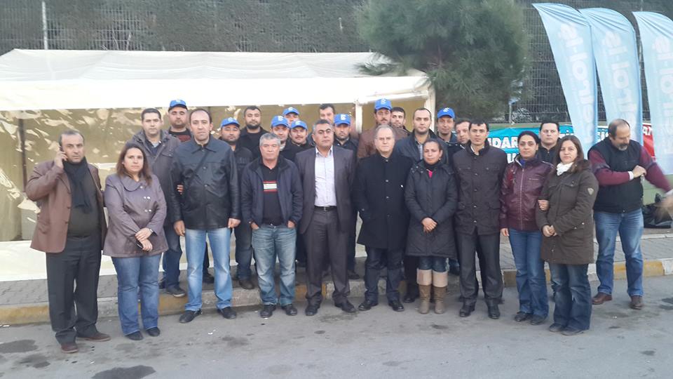 Manisa Standard Profil’de Direniş Çadırı Açılışı  CHP Milletvekili Özgür Özel’in katılımıyla Yapıldı