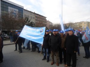 Ankara Şubemizden Yatağan, Yeniköy, Kemerköy ve Çatalağzı Termik Santralleri İşçileri’ne destek