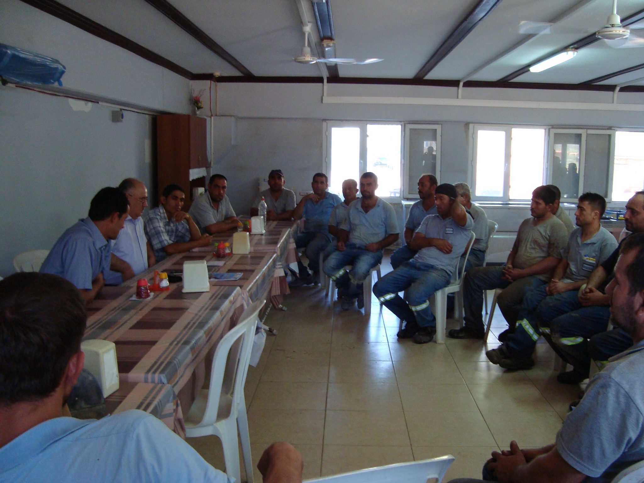 Adana Şubemizde İskenderun Gübre Fabrikası'nda Çalışan Üyelerimizle Değerlendirme Toplantısı Yapıldı