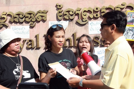 Kamboçyalı işçilerle dayanışma güçleniyor