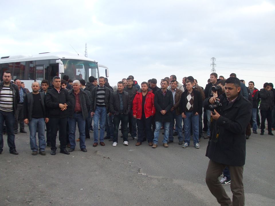 Trakya Şubemizden TPAO Trakya Bölge Müdürlüğü Önünde Basın Açıklaması