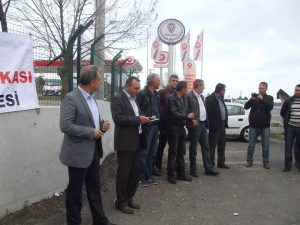 Trakya Şubemizden TPAO Trakya Bölge Müdürlüğü Önünde Basın Açıklaması