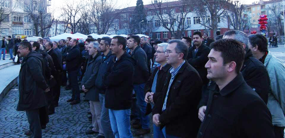 Trakya Şubemizden 'TAŞERONLAŞMAYA, ÖRGÜTSÜZLÜĞE, KURALSIZ ÇALIŞMAYA HAYIR' Mitingi