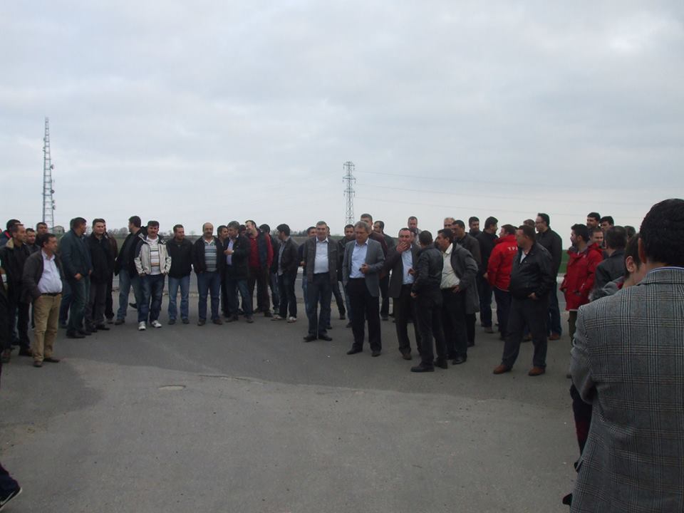 Trakya Şubemizden TPAO Trakya Bölge Müdürlüğü Önünde Basın Açıklaması