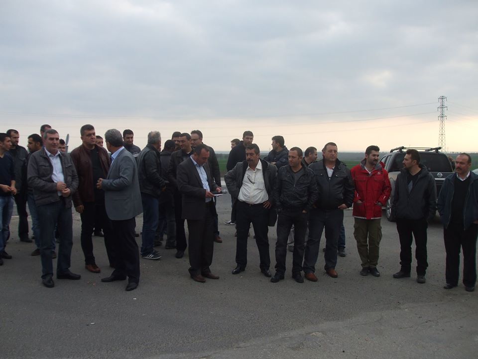 Trakya Şubemizden TPAO Trakya Bölge Müdürlüğü Önünde Basın Açıklaması