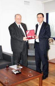 Eski Çalışma ve Sosyal Güvenlik Bakanı Yaşar Okuyan Sendikamızı Ziyaret Etti